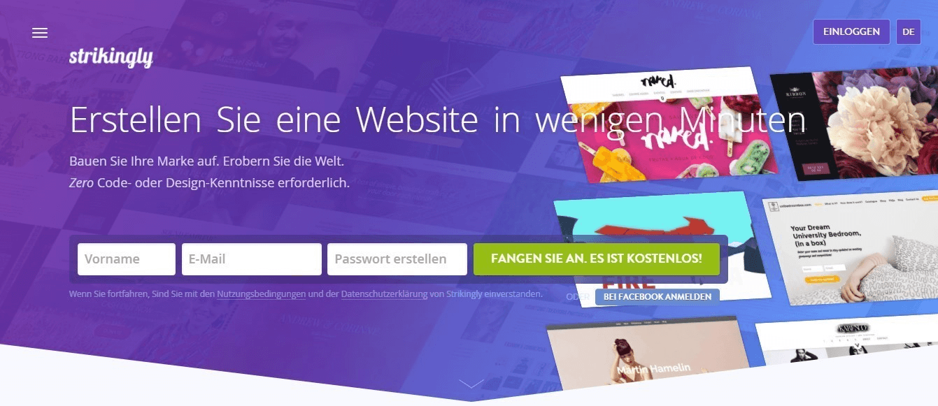 Bild von Strikingly Bild von Strikingly